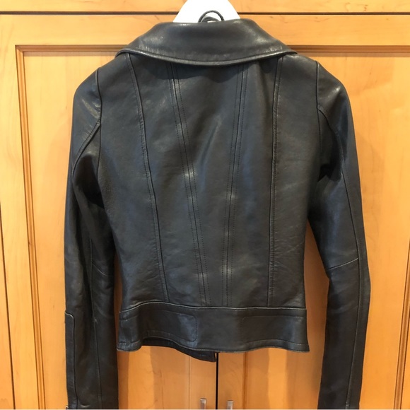 Aritzia exclusive mackage black lamb skin jacket - Picture 8 of 11